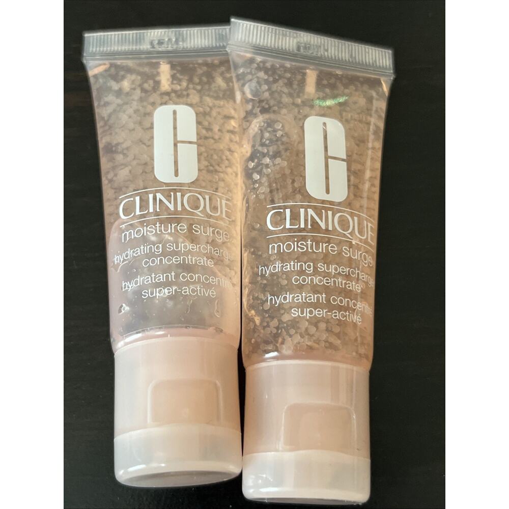 Clinique Moisture Surge Hydrating Supercharged Concentrate LOT of 2: .5 oz Each!